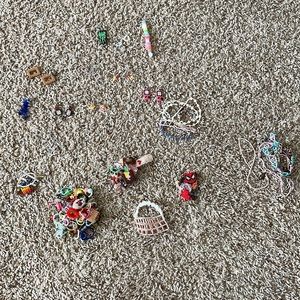 Beaded jewelry set